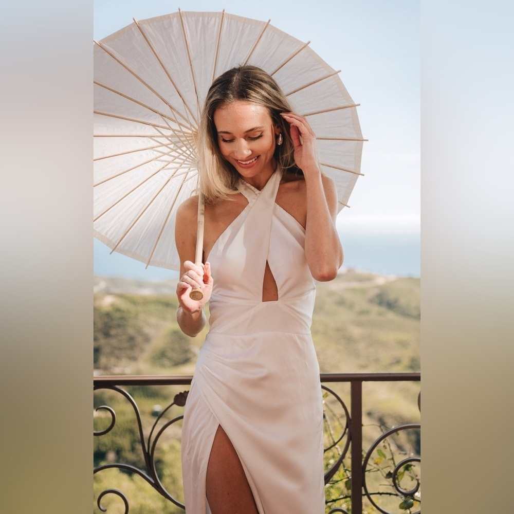 Show Me Your Mumu Adele Halter Maxi Dress - Picture 2 of 10